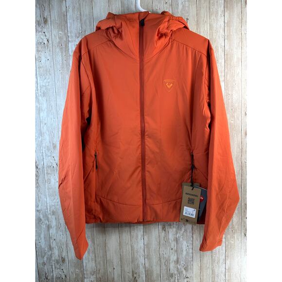 Rossignol Opside NWT Jacket Mens Size Burnt Orange Primaloft‎ Snow Ski athletic - Picture 1 of 15